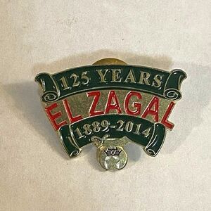 Shriners El Zagal 125 Years 1889-2014 Lapel Pin